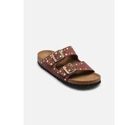 Mules et sabots Birkenstock Arizona Rivet Suede - Narrow pour 40 Marron
