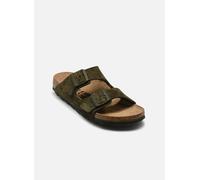 Mules et sabots Birkenstock Arizona Suede - Narrow pour 41 Vert