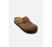 Sabots cuir Birkenstock Boston Suede Marron 40 Étroit