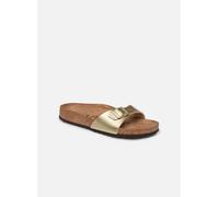Mules et sabots Birkenstock Madrid Flor W pour Femme 36 Or et bronze