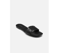 Mules et sabots Calvin Klein SQUARE FLAT SANDAL E pour Femme 36 Noir