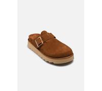 Mules et sabots Colors of California Platform sabot in leather pour Femme 38 Marron