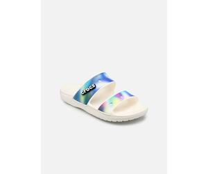 Mules et sabots Crocs Classic Crocs Solarized W pour Femme 38 - 39 Blanc