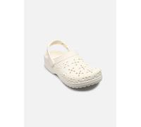 Crocs Sabots Classic à découpes florales Blanc Taille 39-40