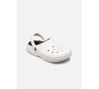 Mules et sabots Crocs Classic Lined Clog Whi/Gry pour Femme 37 - 38 Blanc