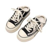 Mules Et Sabots Femme - Chaussures De Toile Sneakers Adulte Nu-Pieds Mode Orthopédiques Compensées Sabot Confort Sandale Femmes Légère Chaussures De Loisirs Pieds Larges Sneakers