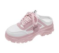 Mules et Sabots Femme Cuir Dos Nu Sabot Femme Confortable à Lacet Chaussures Confort Chic Chaussure Orthopédique Chaussons Mode de Sport Chaussures Ouverte Plates Pantoufles Orthopedique Antidérapant