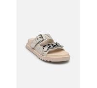 Claquette - Guess - Femme - Fatema logo 4G - Beige - Synthétique 40