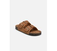 Mules et sabots Isotoner Mule dessus double bride patch everywear pour Femme 36 Marron