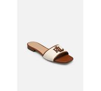 Ralph Lauren - Everley Sld2 Slide Sandal - Femme - Chaussures - Beige - Taille: 38 EU