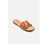 LES TROPEZIENNES PAR M. BELARBI Femme HADAMIA Chaussures Ville Mule et Sabot, Orange Serpent, 40 EU