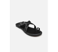 Mules et sabots Michael Michael Kors ASHTON FLAT THONG pour Femme 36 1/2 Noir
