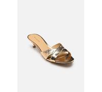 Mules et sabots Michael Michael Kors CASSIDY KITTEN SANDAL pour Femme 37 Or et bronze