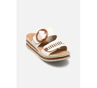 Mules et sabots Rieker 62993 pour Femme 41 Blanc