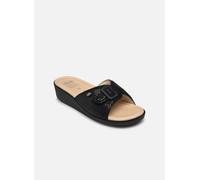 SCHOLL MANGO BROWN CIABATTA FEMME FIBBIE, bleu, 37 EU