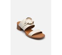 Mules et sabots See by Chloé Hana Mule Mid Heel pour Femme 38 Blanc