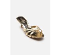 Mules et sabots Steve Madden Cary pour Femme 37 Or et bronze