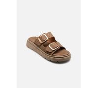 Tamaris Mule femme à talon compensé en cuir beige 36 EU