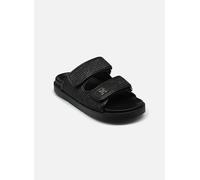 Mules et sabots Tommy Hilfiger DOUBLE STRAP RAFFIA pour Femme 36 Noir