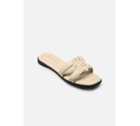 Mules et sabots Tommy Hilfiger TH LOGO STRAP MULE pour Femme 36 Blanc