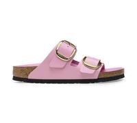 Mules femme Birkenstock Arizona Big Buckle Natural Leather Patent Rose 39