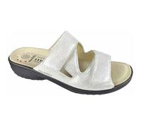 Mules Femme en Cuir Blanc - Mephisto Geva 38