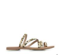 Mules Femme - LES TROPEZIENNES PAR M.BELARBI - Léopard - Entre-doigts - Beige 38