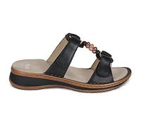 Ara Femme Hawaii Ballerines, Noir, 37 EU