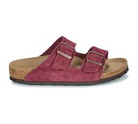 Birkenstock Chaussons Arizona en daim bordeaux pour homme et femme, bordeaux, 39 EU