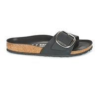 Birkenstock Mules Madrid Grande boucle cuir huilé Noir Femme Taille 35