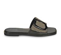 Mules femmes Exé Shoes 556-ORO-RAFFIA-BLACK Noir 36