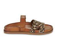 Mules femmes Exé Shoes 967-KIMOLOS-LEOPARD-TAN Marron 36