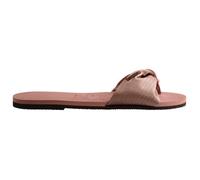 Mules femmes Havaianas YOU ST TROPEZ SHINE CLASSIC Rose 35 / 36