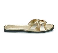 Love Moschino Mules FILLED HEART MULE in Doré 39