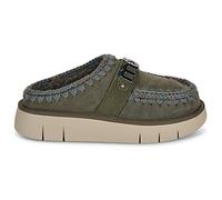 Mou Mules BOUNCE CLOG METAL LOGO in Kaki 37