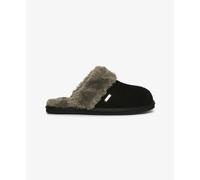 Superdry & Co Pantoufle gris / noir, Taille 40-41