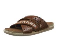 Mules Homme - Dockers by Gerli - Batista en Cuir - Coloris Marron 41