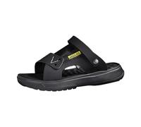 Mules légères et élastiques classiques - Unisexe - Sangles - Glables - Orthotique - Chaussures de jardin - Sandales pour homme et femme, Noir , 41 EU