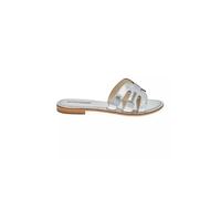 Les Tropeziennes par M. Belarbi Femme Damia Chaussures Ville Mule et Sabot, Argent, 41