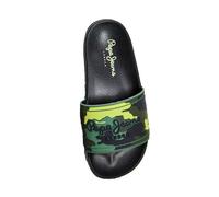 Mules Pepe Jeans Slider Camo Boys Ref 53025 Khaki Green 33