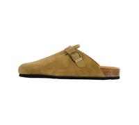 Mules Plate Cuir Natural World - Kaki 43