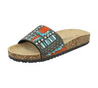 Mules Plates À Perles Spot On Pour Femmes