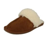Mules Pour Femmes Clarks Avec Manchon En Fourrure Synthétique - Luxueux Et Chaud