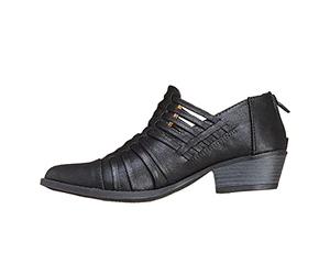 Mules pour Femmes Sandales Chaussures Pieds Larges Cher Commerce transfrontalier pour femmes grande taille chaussures à talons bas européens et mode tendance talon épais sandales à(Black, 40)