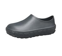 Mules pour homme - Grandes tailles - Imperméables - Antidérapantes - Demi-pantoufles souples - Pour l'extérieur et le travail - En caoutchouc tendance - Chaussures d'assurance de travail légères, gris