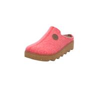Rohde Foggia-D pour Femme, Pantoufles, Slipper, Puschen, Pantoufles en Filz, chaleureusement douillettes, doublure chaude, rouge, 36 EU