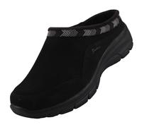 Skechers Mules Easy Going-Seasonal Grace pour femme, noir/noir, 41 EU