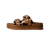 Mules - THE DIVINE FACTORY - Camel - Bout ouvert - Plateforme - Synthétique beige 40