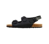 Mules - THE DIVINE FACTORY - Noga Mistral BS Edge - Cuir - Noir - 3 brides réglables 44