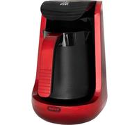 Mulex 1L 600W Cafetière électrique Moka Cafetière espresso 4 tasses rouge